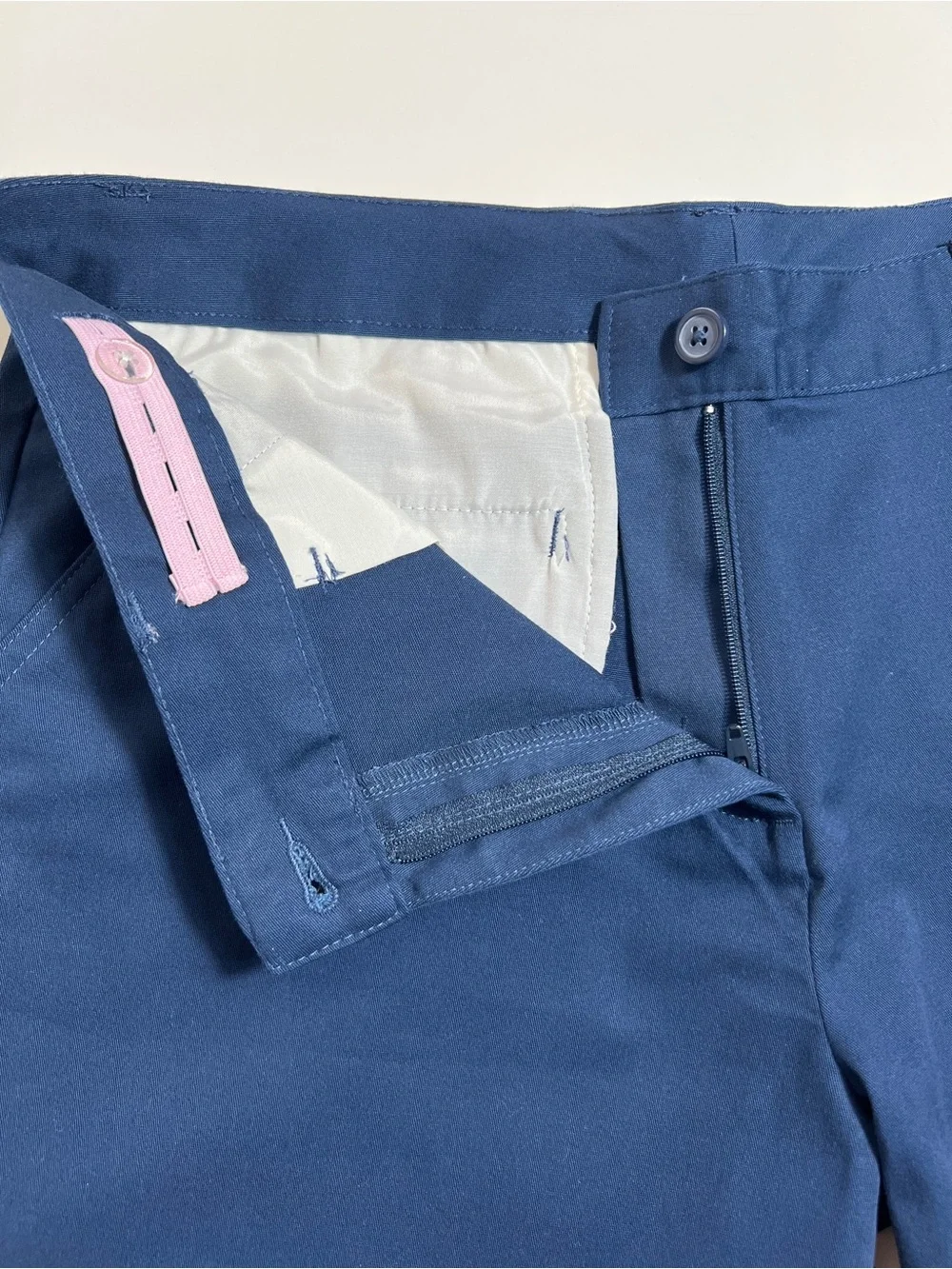 NWT Wonder Nation Girls 18 Plus Navy School Uniform Bermuda Shorts Stretch